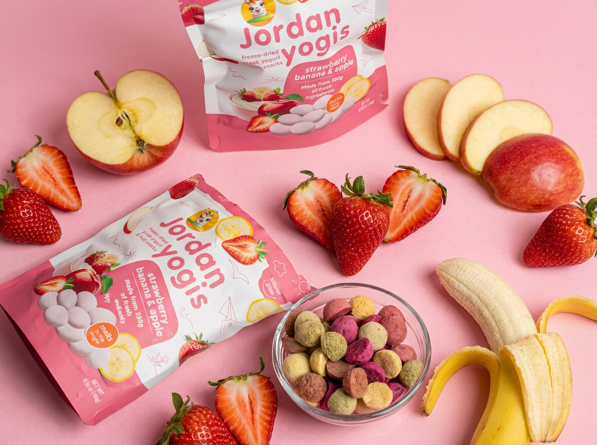 Jordan Yogis Freeze Dried Snacks - Made in Jordan