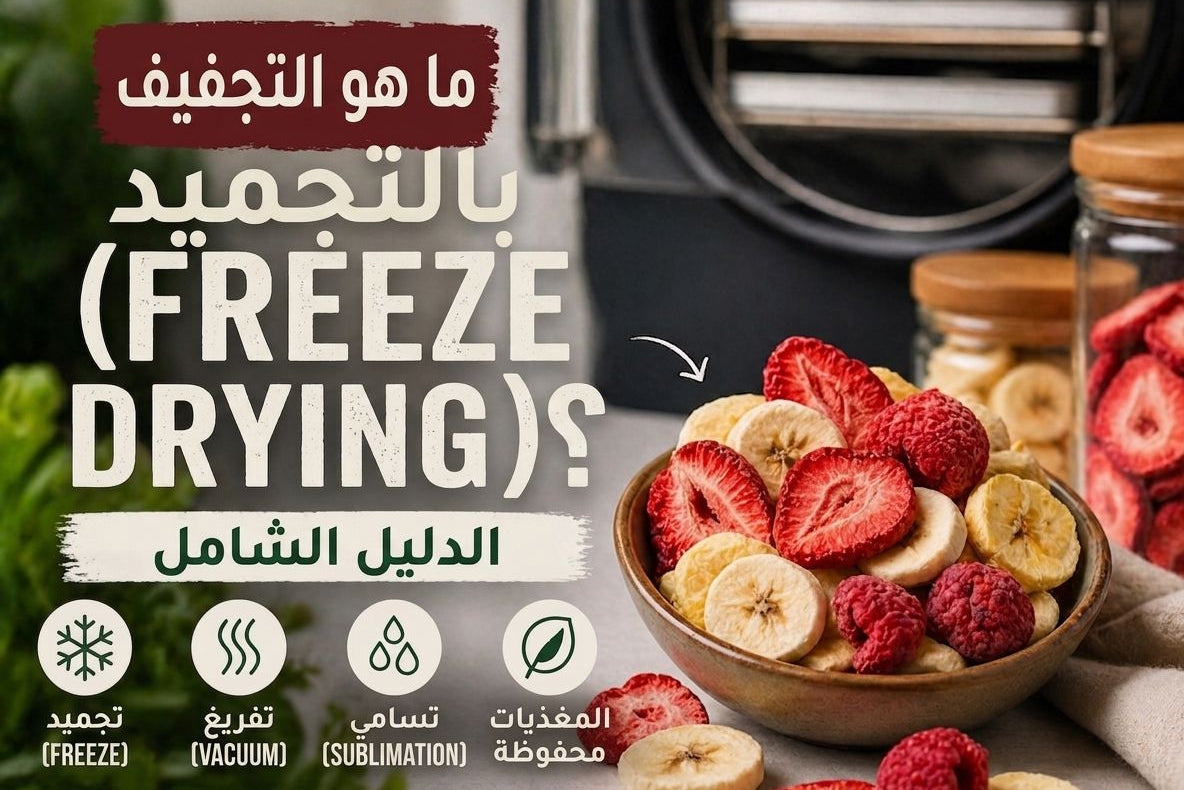 ما هو التجفيف بالتبريد؟ دليلك الكامل