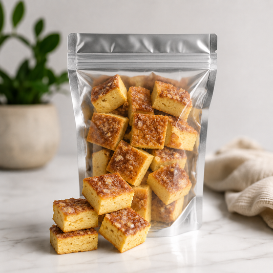 Freeze-Dried Crème Caramel