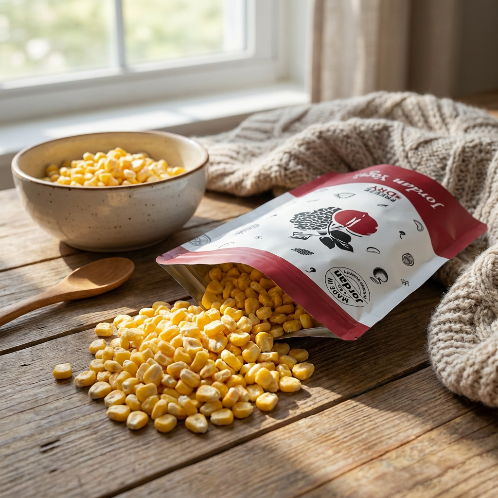 شيبس الذرة المسلوقة المقرمش