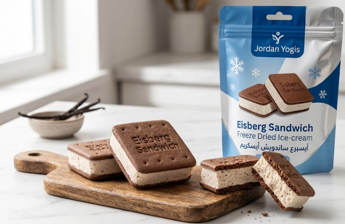 Eisberg Sandwich Freeze Dried Ice-cream | أيسبرع ساندويش أيسكريم
